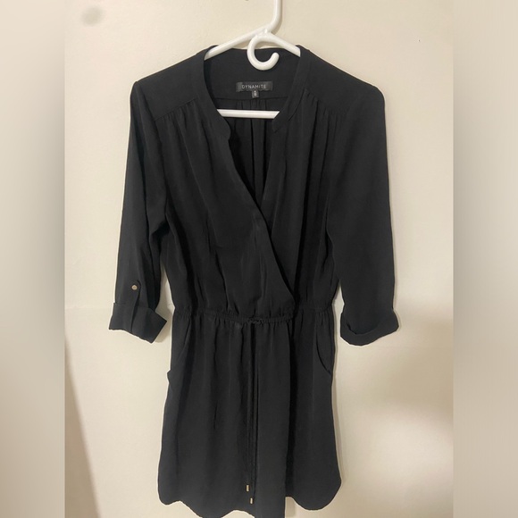 Dynamite Black Dress - Picture 1 of 2